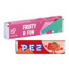 PEZ Bonbonriegel 4c Euroskala | 1 PEZ Bonbonriegel, Erdbeere