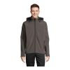 RACE MEN HOODED JACKET anthrazitgrau | XL | ohne Werbeanbringung