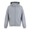 Elliot Fullzip Hoodie grau melange 2 | XL | ohne Werbeanbringung