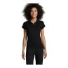 Prescott Damen-Poloshirt 170 tiefschwarz | XL