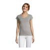 MOON DAMEN T-SHIRT 150g grau melange | XL | ohne Werbeanbringung | Nicht verfügbar | Nicht verfügbar | Nicht verfügbar