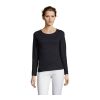 MAJESTIC DAMEN T-SHIRT 150g navy | M | ohne Werbeanbringung | Nicht verfügbar | Nicht verfügbar | Nicht verfügbar