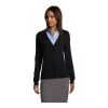 Golden Damen-Strickjacke mit V-Ausschnitt schwarz | L