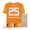 Täfelchen Adventskalender Trikot ECO ohne Werbeanbringung | 24 Alpenmilch-Schokotäfelchen