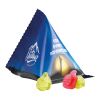 Tetraeder 15 g Trolli Fruchtgummi Standardformen weiß | Daumen
