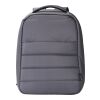 RPET-Polyester (300D) Anti-Diebstahl-Laptop-Rucksack Calliope Grau | ohne Werbeanbringung | Nicht verfügbar | Nicht verfügbar