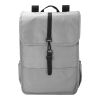 RPET Polyester (300D) Rucksack mit Lasche Lyric Hellgrau | ohne Werbeanbringung | Nicht verfügbar | Nicht verfügbar