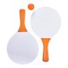 Beachball Tennisspiel 'Costa Brava' aus Holz Orange