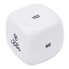 Anti-Stress Würfel 'Message' Weiß | ohne Werbeanbringung | Nicht verfügbar | Nicht verfügbar