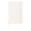 PU-Notizbuch (A5) Bradley Weiß | ohne Werbeanbringung | Nicht verfügbar | Nicht verfügbar