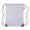 rPET 210D Polyester Rucksack mit Kordelzug Calix Grau | ohne Werbeanbringung | Nicht verfügbar | Nicht verfügbar