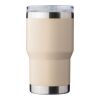 Recycelter Edelstahl-Reisebecher (350 ml) Ayen beige | ohne Werbeanbringung | Nicht verfügbar | Nicht verfügbar