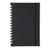 rPET-Notizbuch (A5) Ilias Schwarz | ohne Werbeanbringung | Nicht verfügbar | Nicht verfügbar