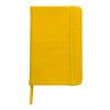 Notizbuch aus PU Brigitta Gelb | ohne Werbeanbringung | Nicht verfügbar | Nicht verfügbar