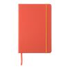 Notizbuch 'Color-Line' A5 aus PU Orange | ohne Werbeanbringung | Nicht verfügbar | Nicht verfügbar