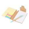 Notizbuch Quillo | Recycelter Karton | A6 | Blanko Hellblau