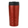 Reisebecher 'Brilliant' (300 ml) aus Edelstahl Rot