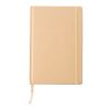 Notizbuch Gianni | Recycelt | A5 | Liniert beige