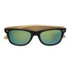 Sonnenbrille aus ABS und Bambus Luis Gelb