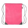 rPET 210D Polyester Rucksack mit Kordelzug Calix Rosa