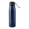 Doppelwandige Trinkflasche aus recyceltem Edelstahl (500 ml) Solene Blau