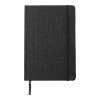RPET Notizbuch (DIN A5) Schwarz | ohne Werbeanbringung | Nicht verfügbar | Nicht verfügbar