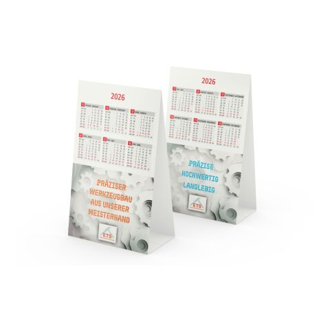 Tischkalender Table Compact green+blue ohne Werbeanbringung