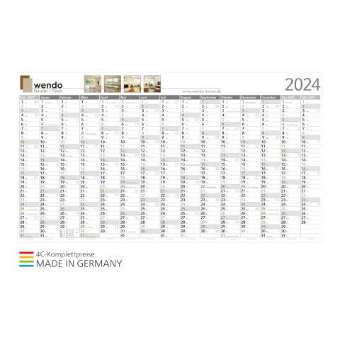 Wandkalender Horizont bestseller XL | ohne Werbeanbringung | Schmuckfarbe (CMYK)