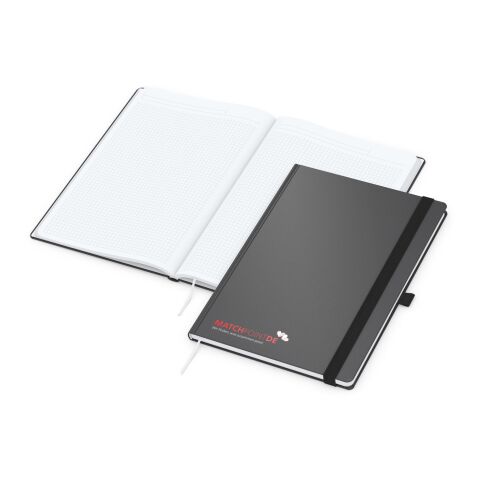 Notizbuch Vision-Book White Bestseller inkl. Siebdruck-Digital