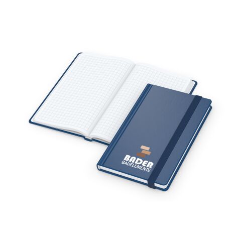 Notizbuch Easy-Book Comfort Bestseller inkl. Siebdruck-Digital Marineblau | Pocket | ohne Werbeanbringung