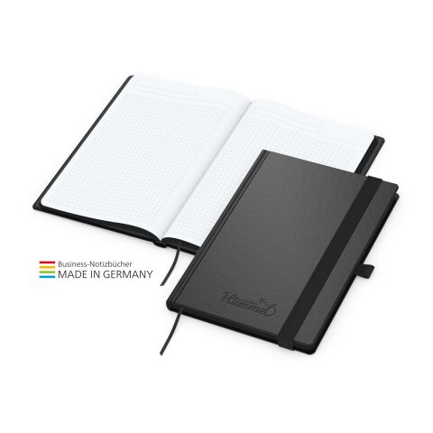 Notizbuch Black-Book Bestseller schwarz | A5 | ohne Werbeanbringung