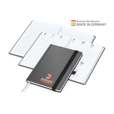 Wochenplaner Vision-Hybrid White Bestseller inkl. Siebdruck-Digital anthrazit | A5 | Siebdruck-Digital