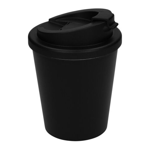Werbeartikel Kaffeebecher "Premium Deluxe" small – schwarz – mit Logo bedruckt