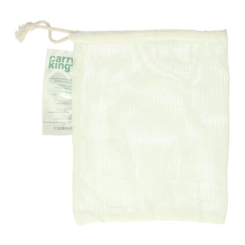 Obst- und Gemüsebeutel Cotton "ECOCARE", large natur | ohne Werbeanbringung | Nicht verfügbar | Nicht verfügbar