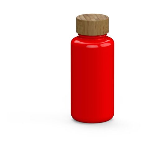 Werbeartikel Trinkflasche "Natural", 700 ml – rot – mit Logo bedruckt