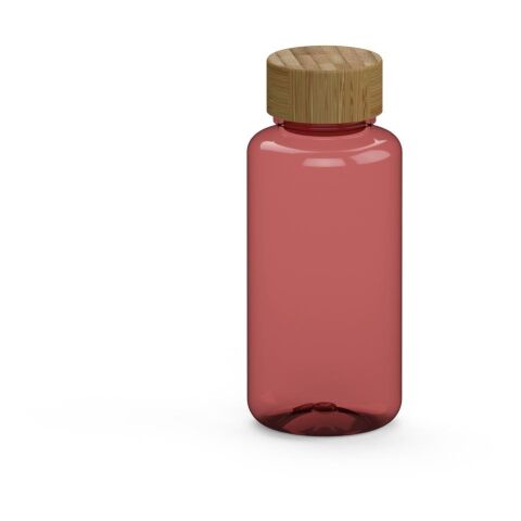 Werbeartikel Trinkflasche "Natural", 700 ml – rot – mit Logo bedruckt