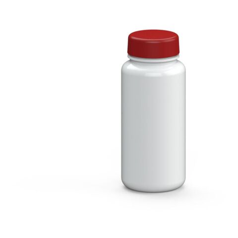 Werbeartikel Tritan Trinkflasche 400 ml Refresh auslaufsicher kohlensäuregeeignet BPA-frei UV-Druck geeignet – weiss – mit Logo bedruckt