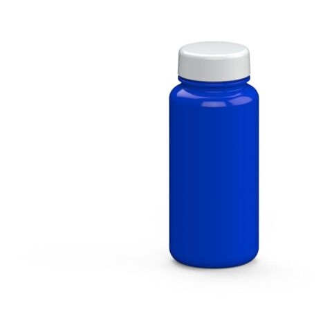 Werbeartikel Trinkflasche "Refresh", 400 ml – trend-blau PS – mit Logo bedruckt