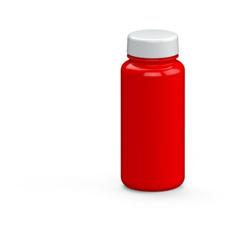 Werbeartikel Tritan Trinkflasche 400 ml Refresh auslaufsicher kohlensäuregeeignet BPA-frei UV-Druck geeignet – rot – mit Logo bedruckt