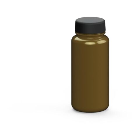 Werbeartikel Tritan Trinkflasche 400 ml Refresh auslaufsicher kohlensäuregeeignet BPA-frei UV-Druck geeignet – gold – mit Logo bedruckt