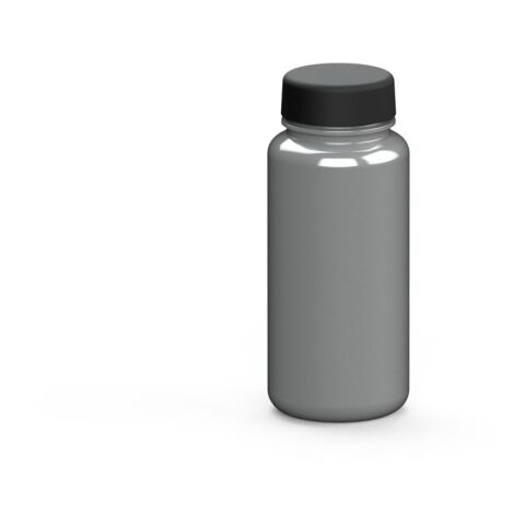 Werbeartikel Tritan Trinkflasche 400 ml Refresh auslaufsicher kohlensäuregeeignet BPA-frei UV-Druck geeignet – silber – mit Logo bedruckt