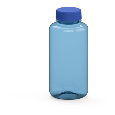 Werbeartikel Trinkflasche "Refresh", 700 ml – trend-blau PS – mit Logo bedruckt