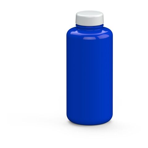 Werbeartikel Trinkflasche "Refresh", 1,0 l – trend-blau PS – mit Logo bedruckt