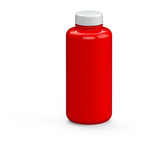 Werbeartikel Trinkflasche "Refresh", 1,0 l – rot – mit Logo bedruckt