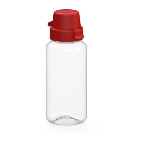 Werbeartikel School 400ml Kinder-Trinkflasche aus Tritan™ bruchsicher mit Weithals-Öffnung & Sportverschluss BPA-frei – weiss – mit Logo bedruckt