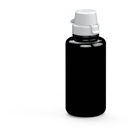 Werbeartikel Trinkflasche "School", 700 ml – schwarz – mit Logo bedruckt
