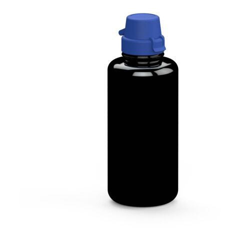 Werbeartikel Trinkflasche "School", 1,0 l – schwarz – mit Logo bedruckt