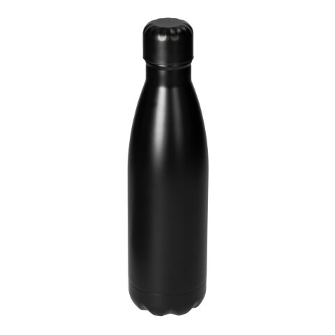 Werbeartikel Vakuum Flasche "Colare" 0,5 l – schwarz – mit Logo bedruckt