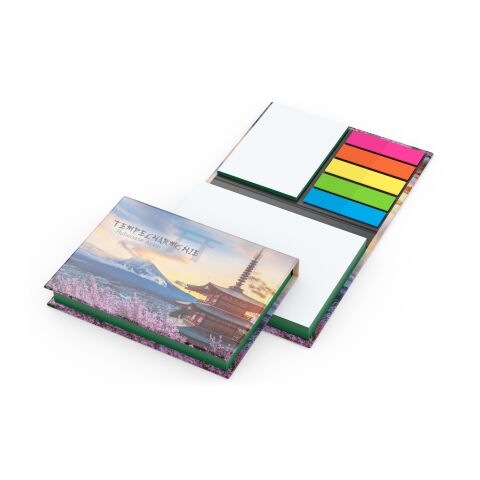 Haftnotiz-Set Wien Bookcover White Bestseller, 100/25 Blatt, Farbschnitt