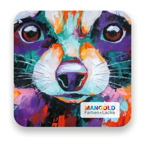 Bierdeckel Bestseller bunt | quadratisch | 4C-Quality | ohne Werbeanbringung